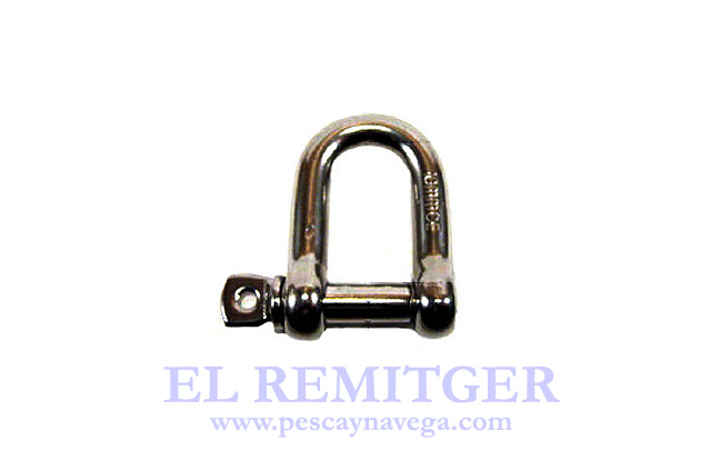 STAINLESS STRAIGHT SHACKLE