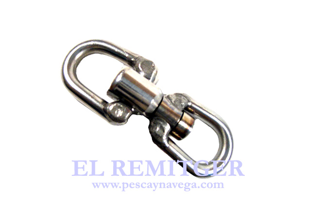 STAINLESS REVOLVING FLEXIBLE SHACKLE