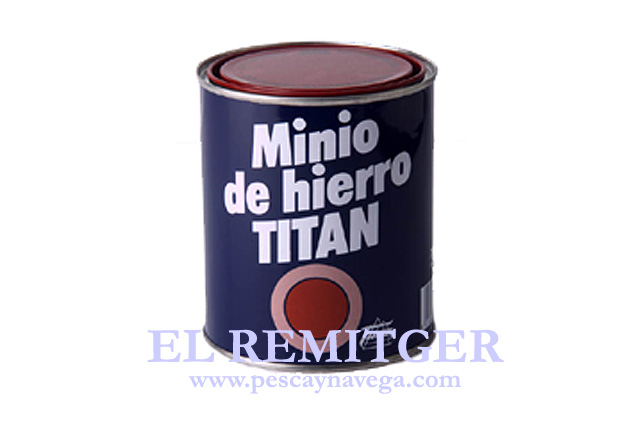 MINIO DE HIERRO TITAN (LATA 4 LT)