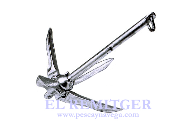 GALVANIZED FOLDING GRAPNEL