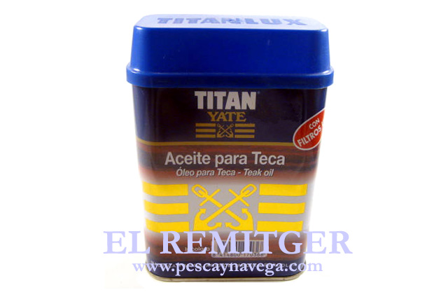 COLOURLESS TITAN TEAK OIL (TIN 750 ML.)