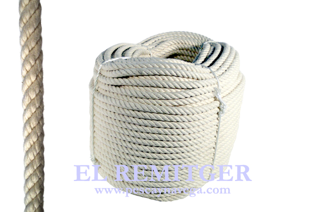 COTTON ROPE 10 MM 4 CABLES