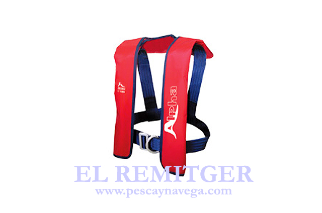AUTOMATIC GAS LIFE JACKET 150N WITH HARNESS