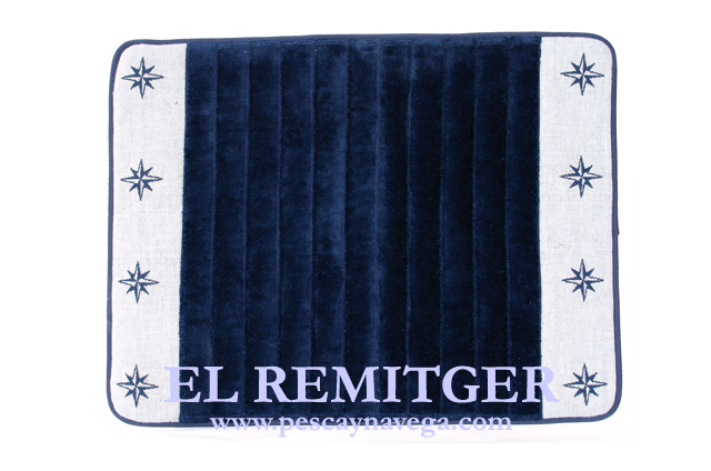 ANTI-SLIP BATH RUG NAVY BLUE