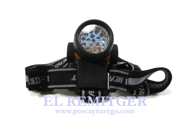 LINTERNA CABEZA 17 LEDS