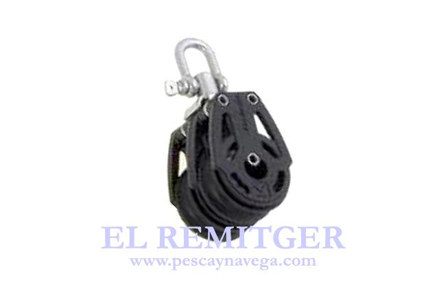 COMPOSITE PULLEY 10MM DOUBLE FIXED