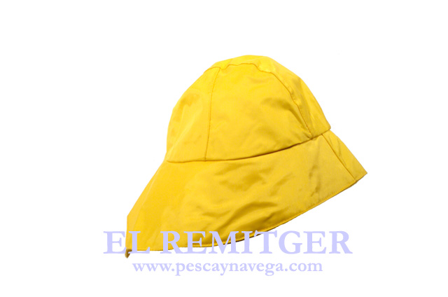 WATERPROOF YELLOW FISHERMAN'S CAP