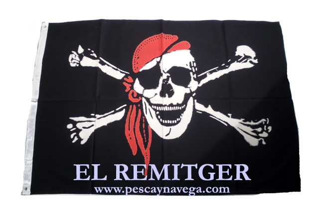 BANDERA PIRATA (PAUELO ROJO)