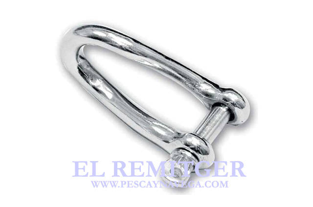 STAINLESS TWISTED SHACKLE